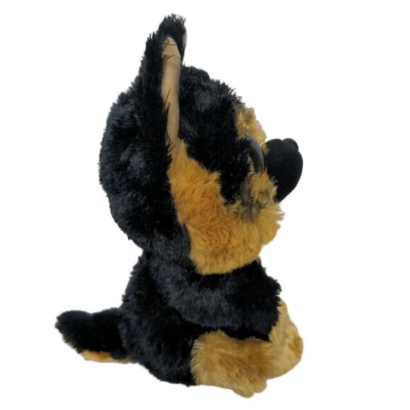 Ty Beanie Boo Spirit Black Brown German Shepherd Dog Stuffed Animal 2021 6.5" - Picture 2 of 6